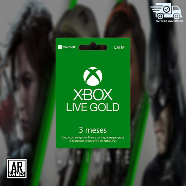 Xbox Live Gold suscripción